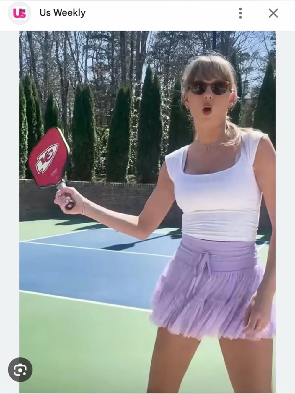 Taylor swift Popflex skirt - - lavender